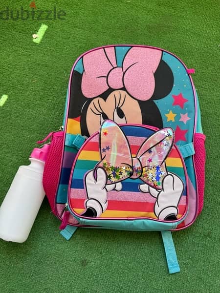 Minnie mouse disney school bag 1