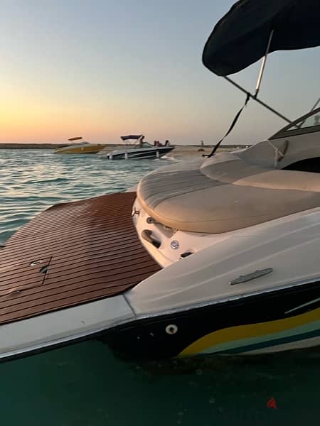 Fourwinns 19ft+platform مركب فور وينز 2