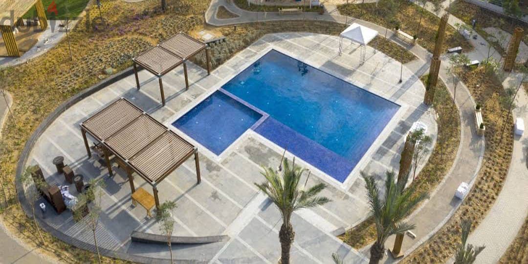 شقة متشطبة بمقدم وسعر حصري للبيع بالم هيلز التجمع Palm Hills بفيو بحري 6