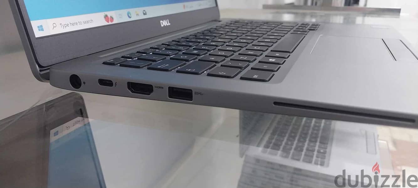 Dell 7400 الجيل التامن i5 ماتيريال معدن فضي شيك جدا ultra slim 1