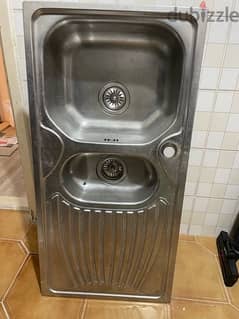 kitchen sink Franke Onda Onx 651 scarico 3.5' حوض مطبخ ستانلس فرانكى