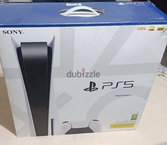 New PlayStation 5 with cd IBS warranty 1