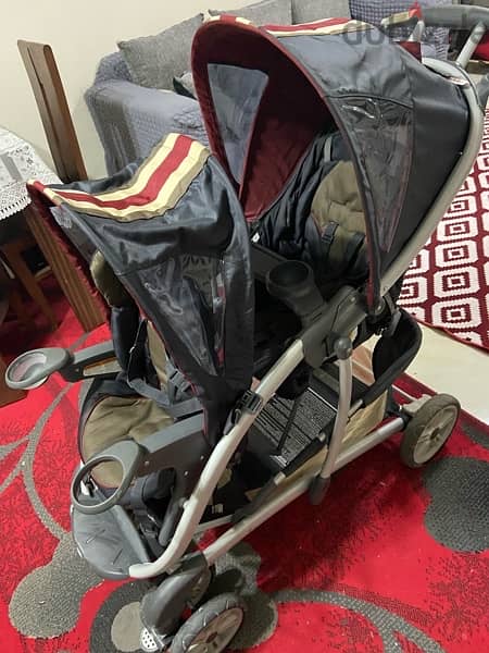 kids twens stroller graco 2