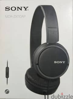 سماعه هيدفون Sony اوريجنال جديده 0