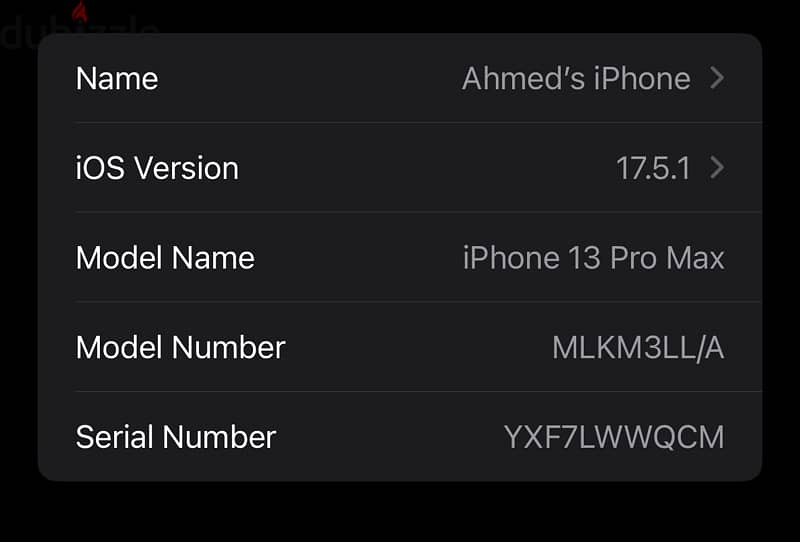 iPhone 13 pro max (Physical sim and esim) 4