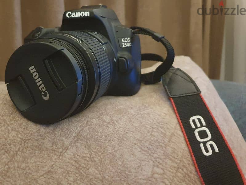 Canon 250D with accessories 1