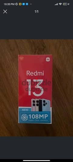 Redmi 13 blue 256 8 متبرشم