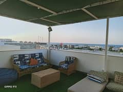 PENTHAOUSE FOR SALE SEA VIEW CLEARLY FULLY FURNISHED AMWAJ - NORTH COAST 0