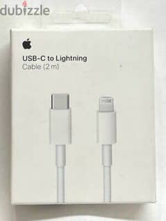 originla apple 2m usb c lightning cable from apple usa . .