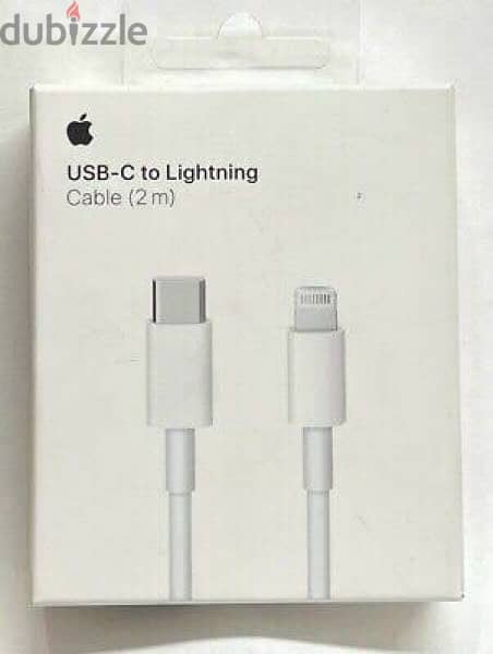 originla apple 2m usb c lightning cable from apple usa . . 0