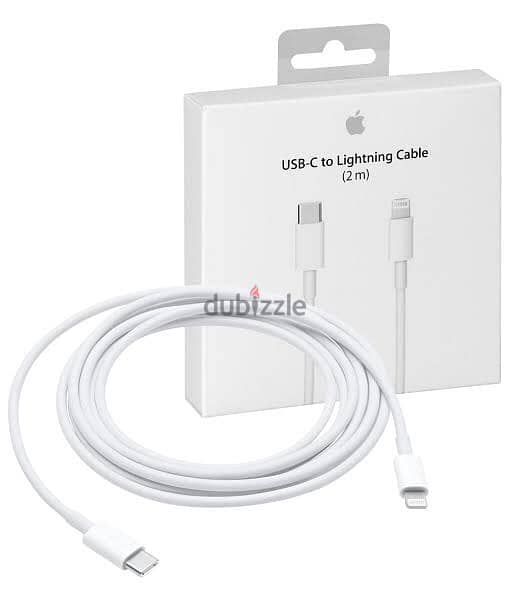 originla apple 2m usb c lightning cable from apple usa . . 1