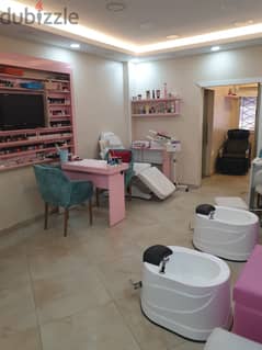 Beauty center 180 m for rent in the most prestigious location in Almaza 0