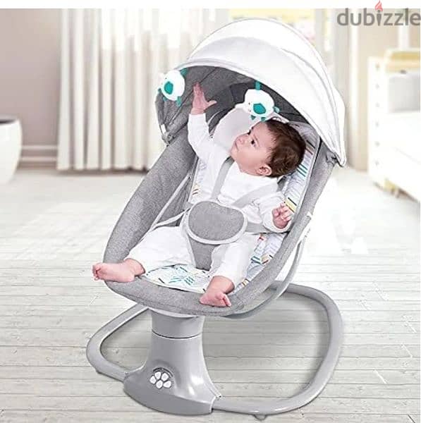 Rechargeable Electric Baby Rocker Bassinet 0