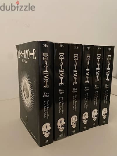 Death Note Black Edition manga set