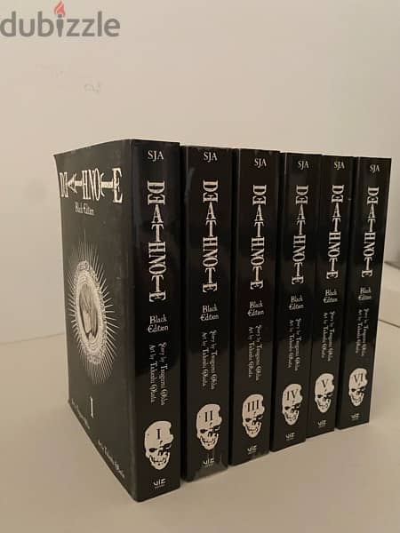 Death Note Black Edition manga set 0