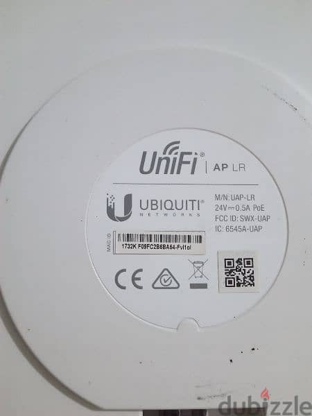 Ubiquiti UniFi AP-LR Long Range Access 
Point  يوبيكويتي 1000 مستخدم 2