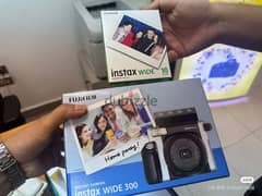 اقتناء وإعادة تدوير فوجي Instax Wide 300