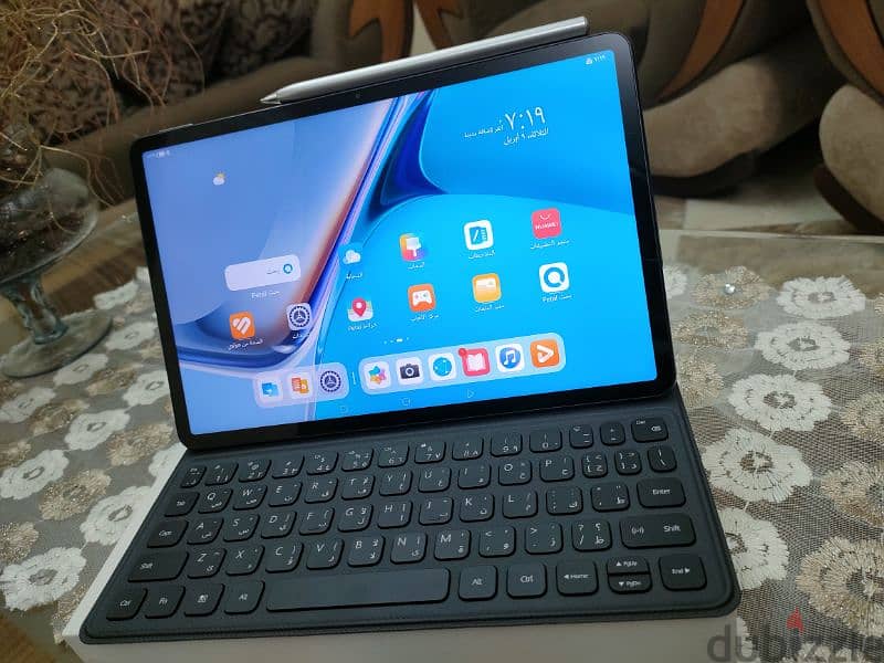 افضل ما انتجت هواوي تابلت Matepad 11 كالجديد بيلمع بكيبورد وقلم جداد 1