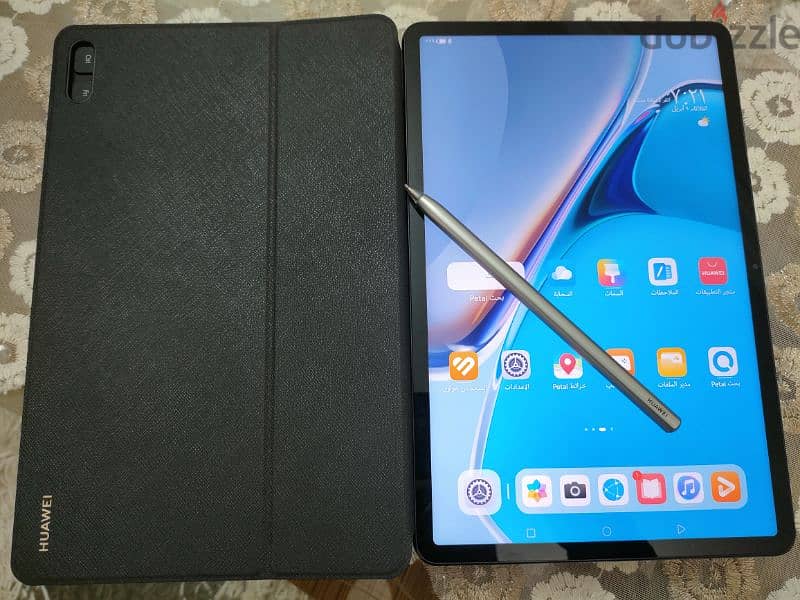 افضل ما انتجت هواوي تابلت Matepad 11 كالجديد بيلمع بكيبورد وقلم جداد 3