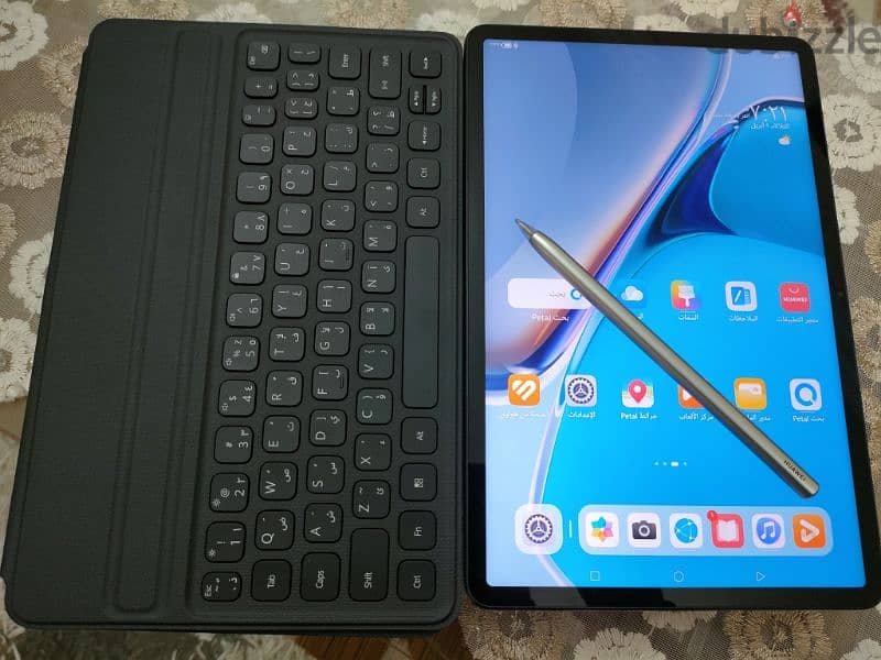 افضل ما انتجت هواوي تابلت Matepad 11 كالجديد بيلمع بكيبورد وقلم جداد 4