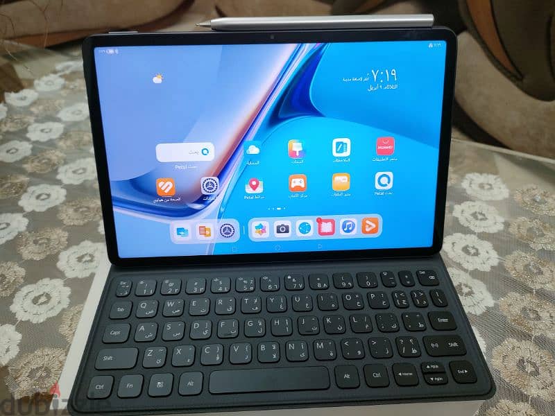 افضل ما انتجت هواوي تابلت Matepad 11 كالجديد بيلمع بكيبورد وقلم جداد 6