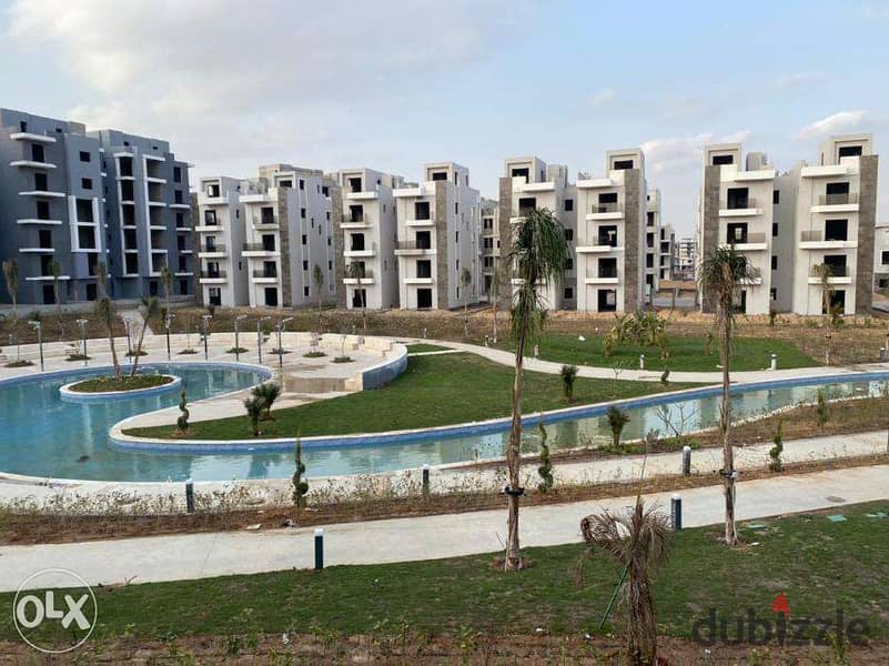 Apartment with immediate receipt, minutes from Mall of Egypt (down payment of 720 thousand), interest-free installments 3