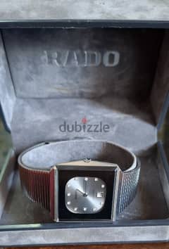 ساعه رادو اصلي لم تستخدم نادره حاله ممتازه Rado Watch Men