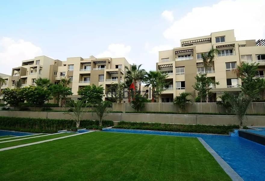 شقة ارضي 144م بجاردن امام بوابه الرحاب في سوان ليك حسن علام التجمع Aptartment 144m with Garden flexi finished for sale in Swan lake Tagmoaa 7