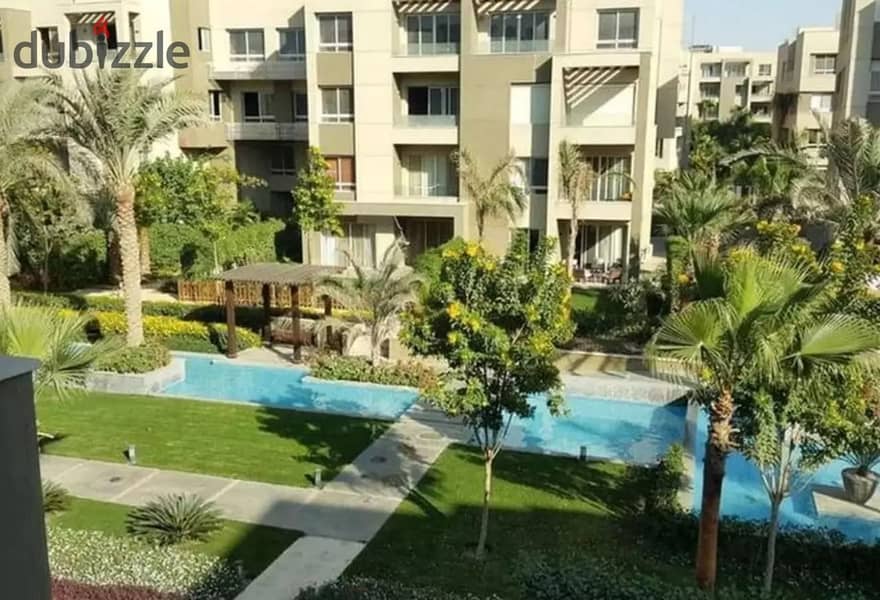 شقة ارضي 144م بجاردن امام بوابه الرحاب في سوان ليك حسن علام التجمع Aptartment 144m with Garden flexi finished for sale in Swan lake Tagmoaa 9