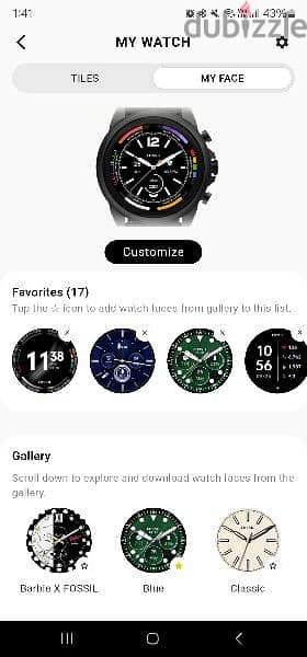 Fossil Smartwatch gen 6 7