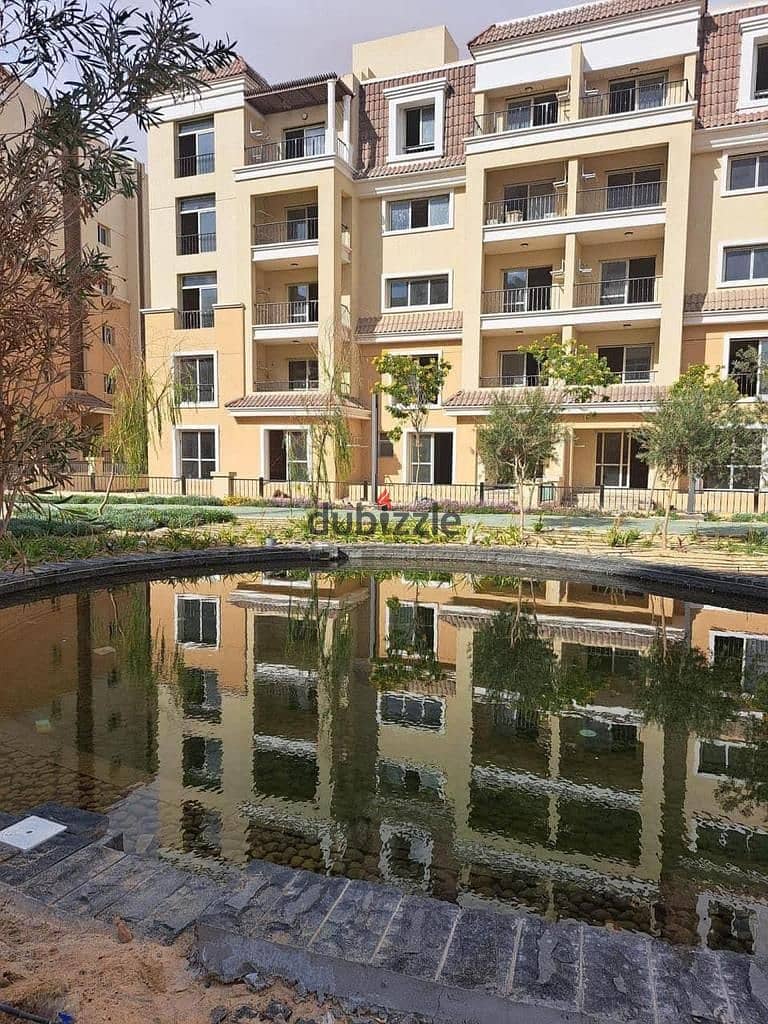 Apartment for sale in Saray Al Mostakbal Compound, City Prime Location, next to Madinaty 7