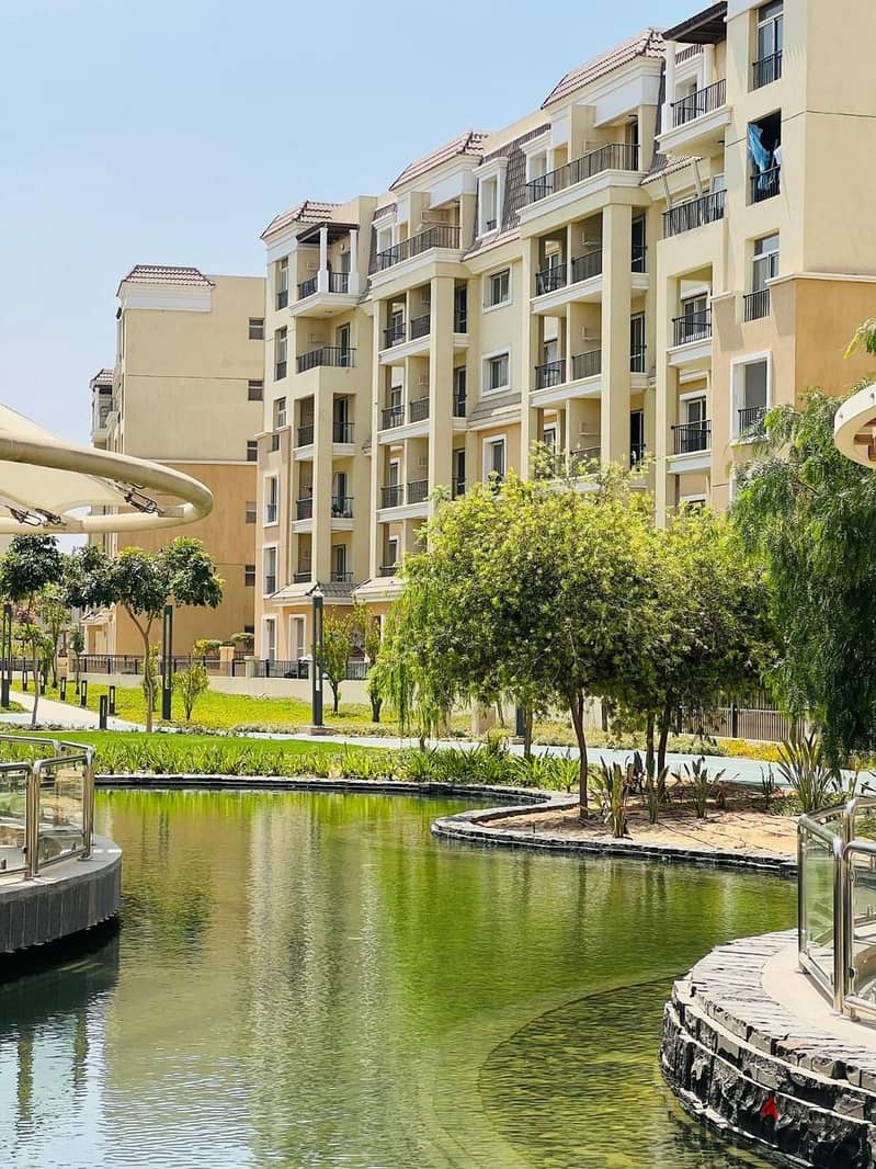 Apartment for sale in Saray Al Mostakbal Compound, City Prime Location, next to Madinaty 9