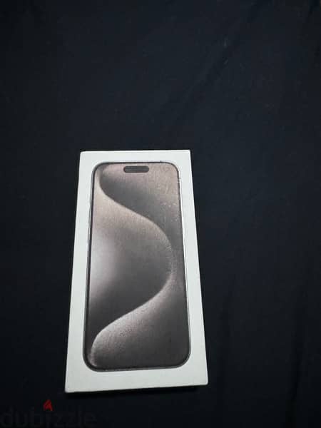 Iphone 15 Pro, Natural Titanium, 256GB, Dual Sim Card 0