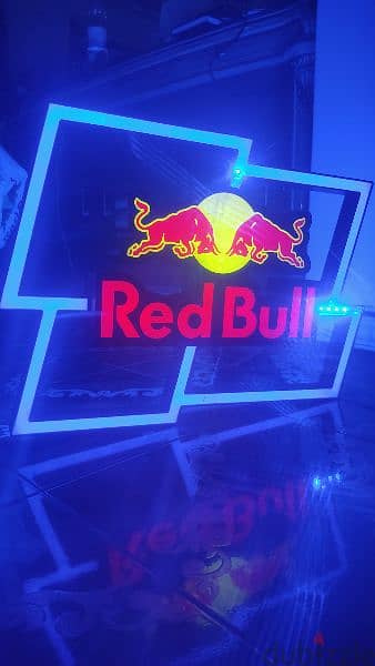 redbull neon light 0