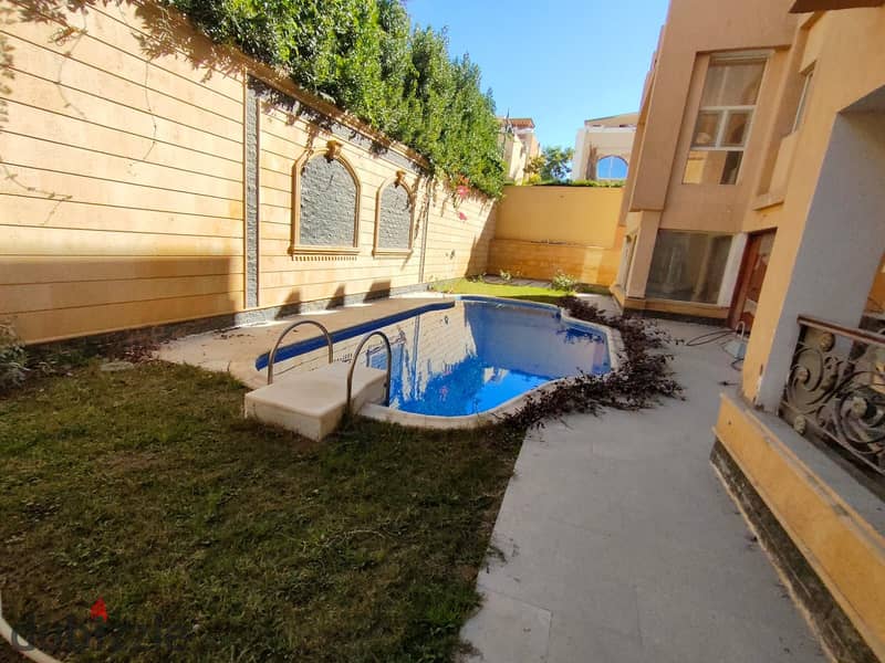 Stand alone Villa for Sale in al Hayah city -New Cairo - Fully Finished With Swimming pool 0