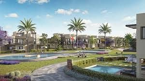 تاون هاوس كورنر للبيع بسعر خيالي كمبوند هايد بارك التجمع الخامس Hyde Park New Cairo Compound 3