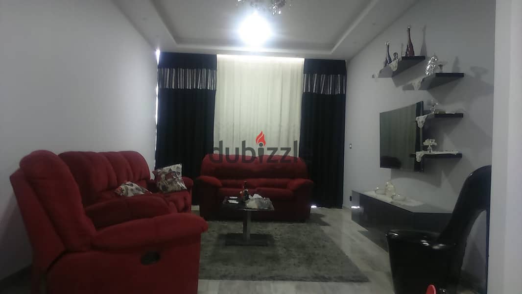 For Rent Furnished Apartment 220 M2 in Compound Waterway 1