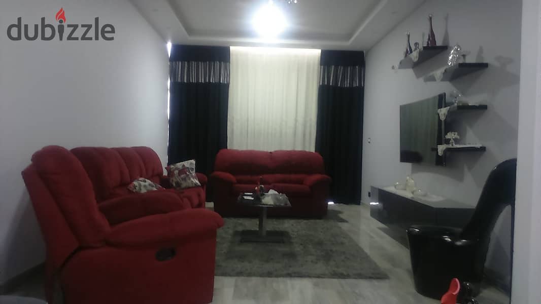 For Rent Furnished Apartment 220 M2 in Compound Waterway 10