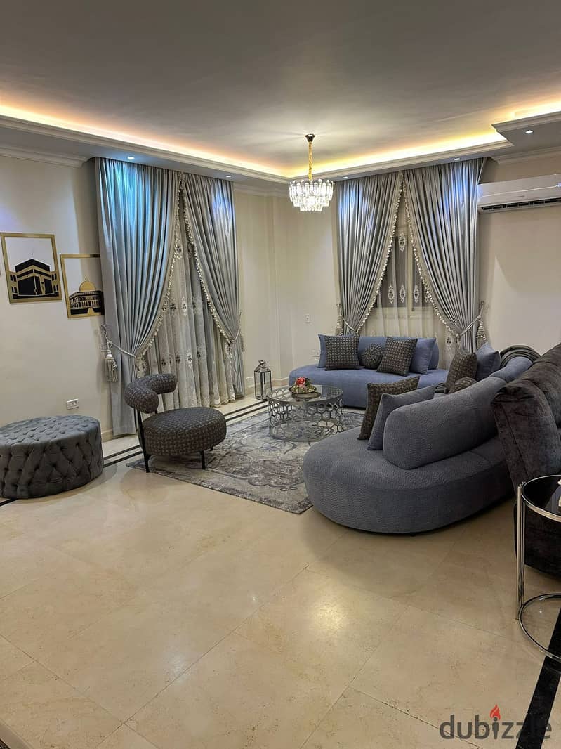 For Rent Furnished Artment in AL Banafesg Villas 9