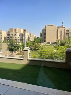 For Rent Furnished Studio With Garden in Compound Village Gate 0