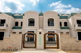 corner townhouse for sale in l'avenir sabbour - mostkbal city - ready to deliver تاون هاوس بيع استلام فورى بكمبوند لافينير صبور المستقبل سيتي 0