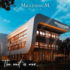 millennium mall     للبيع محل تجارى  25 متر 0