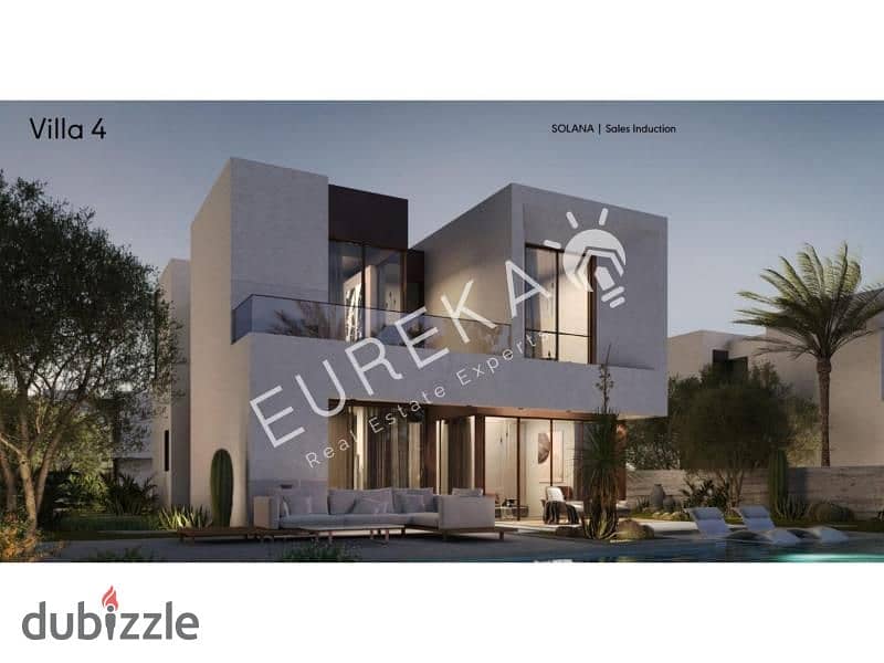 Villa 240m for sale finished in New Cairo Zed East 6