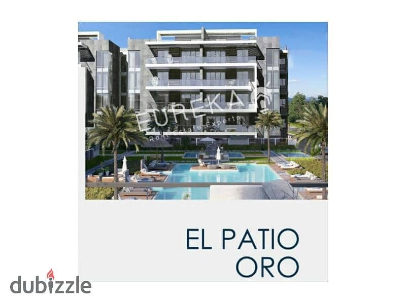 شقه 200م دور رابع للبيع EL PATIO ORO -مدينة الشروق 2