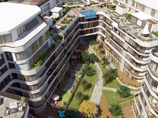 Apartment  for sale in Bloom Fields by Tatweer Misr in Future City بلوم فيلدز بمدينة المستقبل   Very prime location 1