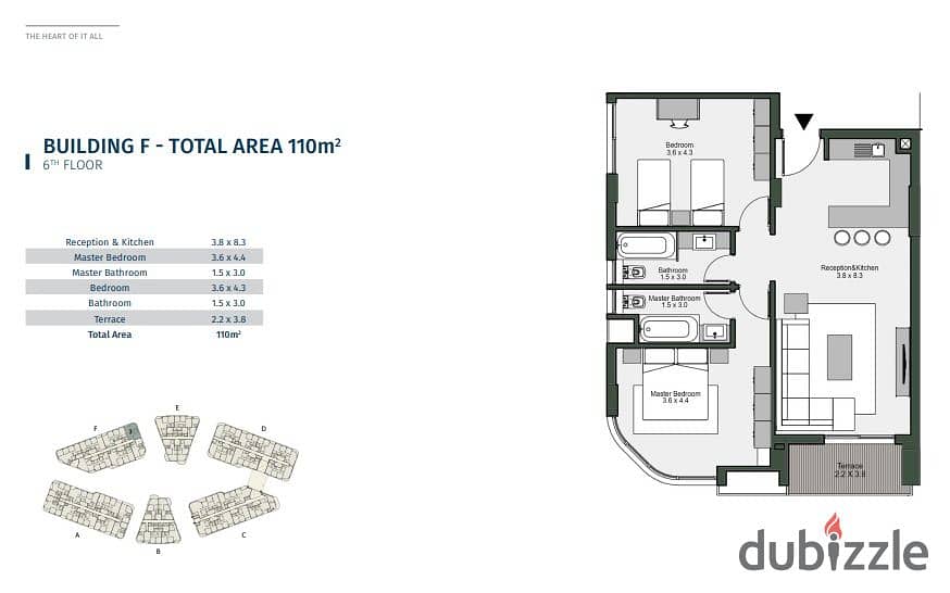 Ready To Move Apartment For Sale In Bloomfields Tatweer Misr بلومفيلدز تطوير مصر  Lowest Downpayment 1