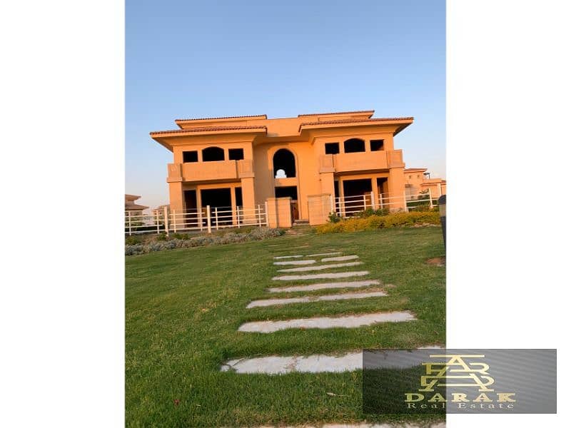 - Owning a palace in Madinaty with the largest plot in Madinaty 8