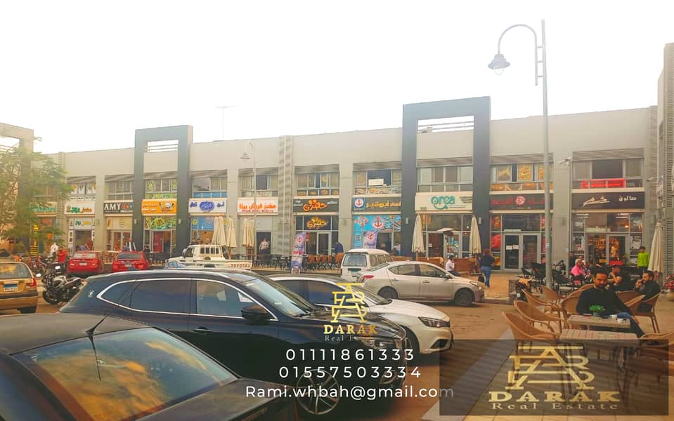 The only shop for sale in Madinaty, Craft Zone, installments, shop for sale, immediate receipt, shop for sale in Craft Zone 1