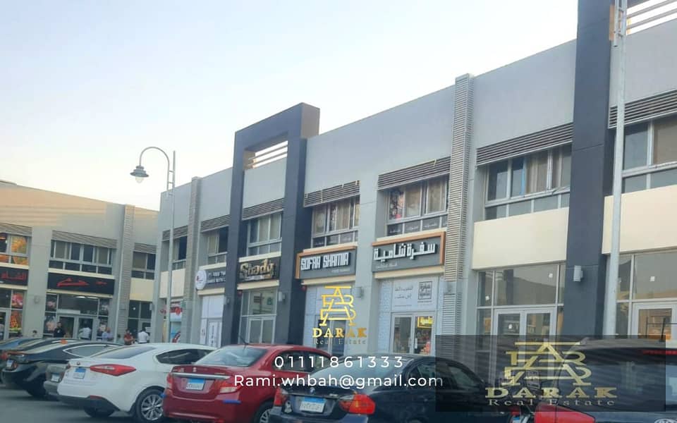 The only shop for sale in Madinaty, Craft Zone, installments, shop for sale, immediate receipt, shop for sale in Craft Zone 5