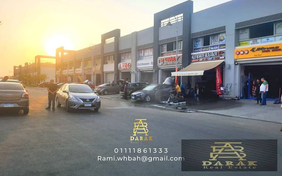 The only shop for sale in Madinaty, Craft Zone, installments, shop for sale, immediate receipt, shop for sale in Craft Zone 8